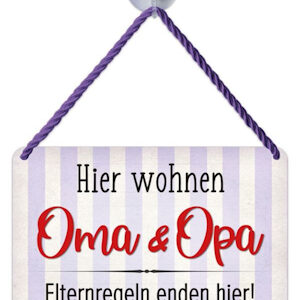 Kulthänger Hier wohnen Oma & Opa