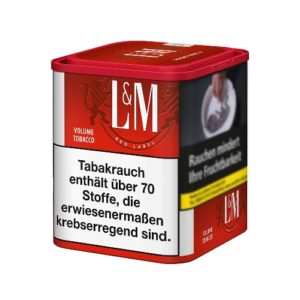 L&M Volume Tobacco Red L 65g Dose