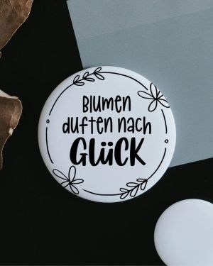 Magnet Blumen duften nach Glück