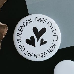 Magnet Darf ich bitte mein Leben mit dir verbringen