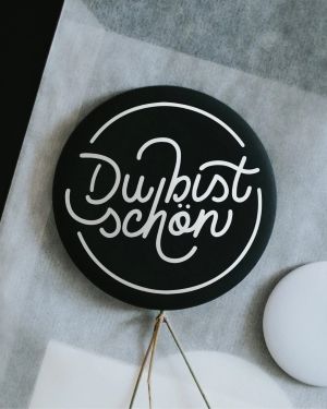 Magnet Du bist schön