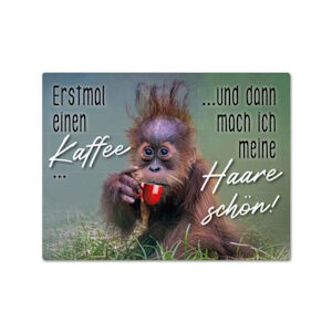 Magnet Erstmal einen Kaffee