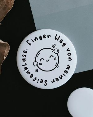 Magnet Finger Weg von meiner Seifenblase