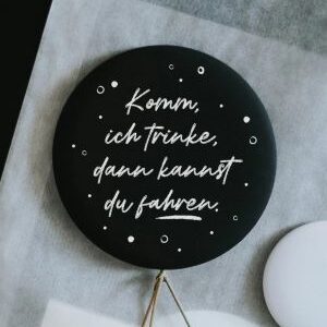Magnet Komm ich trinke