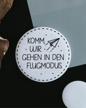 Magnet Komm wir gehen in den Flugmodus