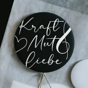 Magnet Kraft Mut & Liebe