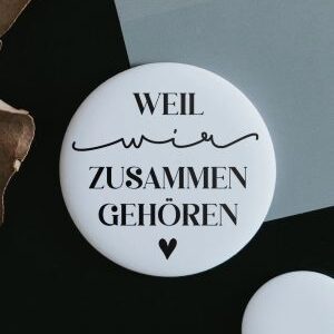 Magnet Weil wir Zusammen Gehören