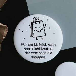 Magnet Wer denkt Glück