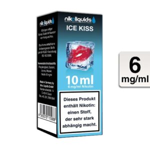 Nikoliquids E-Liquid Ice Kiss 10ml 6mg Nikotin
