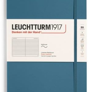 Notizbuch Composition (B5) Softcover 123 num. Seiten, Stone Blue, Liniert