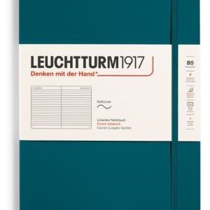Notizbuch Composition (B5) Softcover 123 nummerierte Seiten,Pacific Green,Lin