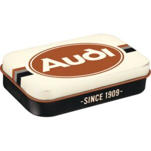 Pillendose XL Audi Logo