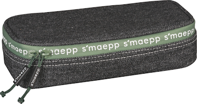 Schlampermäppchen s'maeppXL Street Style grün/dunkelgrau