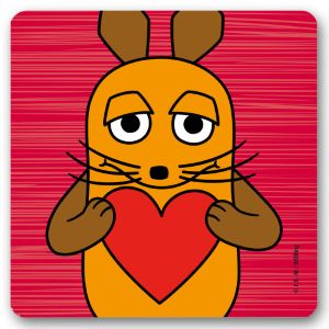 Untersetzer Sendung mit der Maus Maus Love