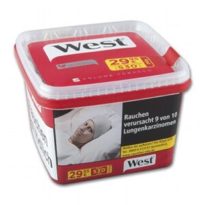 West Red Volume Tobacco 115g Dose