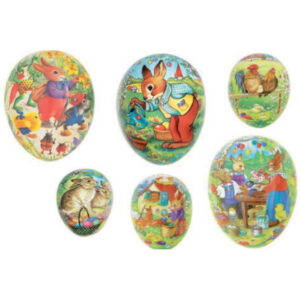 Füllei Ostern - Ø 18 cm, 12 Motive bunt sortiert