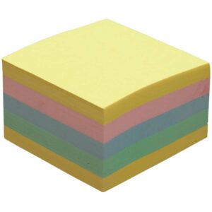 Haftnotizblock, 76 x 76 mm, 450 Blatt, sortiert