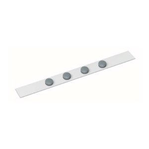 Magnethaftleiste Ferro - 100 x 5 cm, selbstklebend, weiß