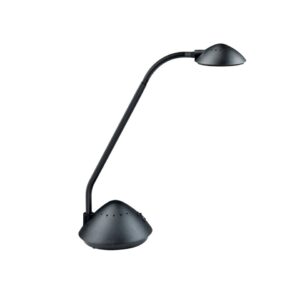 LED-Tischleuchte MAULarc, 3000 Kelvin, schwarz