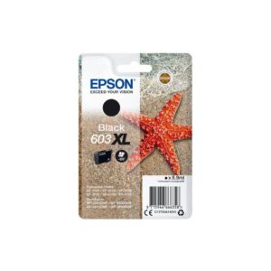 Original Epson Tintenpatrone schwarz High-Capacity (C13T03A14010,T03A140,603XL,T03A1,T03A14010)