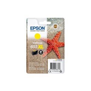 Original Epson Tintenpatrone gelb High-Capacity (C13T03A44010,T03A440,603XL,T03A4,T03A44010)