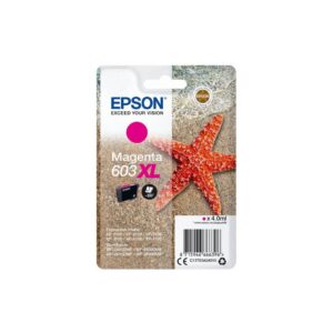 Original Epson Tintenpatrone magenta High-Capacity (C13T03A34010,T03A340,603XL,T03A3,T03A34010)
