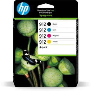 Original HP Tintenpatrone MultiPack Bk,C,M,Y (6ZC74AE,6ZC74AE#NE1,912,NO912)