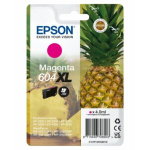 Original Epson Tintenpatrone magenta High-Capacity (C13T10H34010,T10H340,604XL,T10H3,T10H34010)