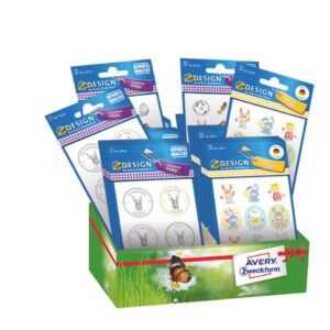 Oster Dekorsticker, sortiert