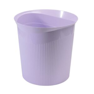 Papierkorb Re-LOOP - 13 Liter, rund, pastelllila