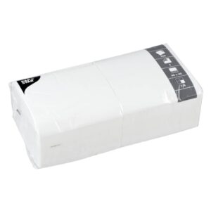 Servietten, weiss 3-lagig 1/4-Falz 40 x 40 cm, 250 Stück