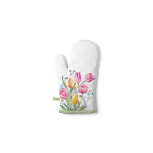 Ofenhandschuh Tulips bouquet, 18 x 30 cm