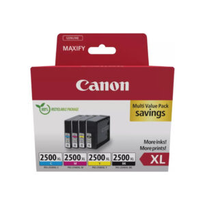 Original Canon Tintenpatrone MultiPack Bk,C,M,Y Cardboard (9254B010,PGI-2500XLBKCMY)