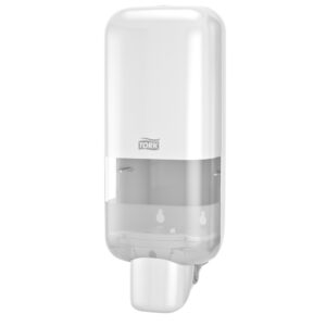 Seifenspender für Schaum- und Flüssigseife Sytem S4 NEU, 1L, weiß