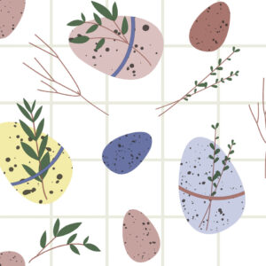 Osterserviette, Ei-Charme, 33 x 33 cm, 3-lagig, 20 Stück