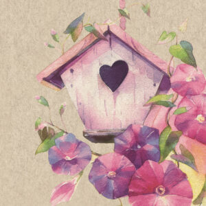 Motivserviette, Wildblumengarten, 25 x 25 cm, 3-lagig, 20 Stück