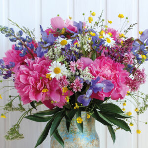 Motivserviette, Blumenstrauß, 33 x 33 cm, 3-lagig, 20 Stück