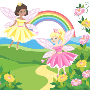 Motivserviette, Prinzessin Fee, 33 x 33 cm, 3-lagig, 20 Stück