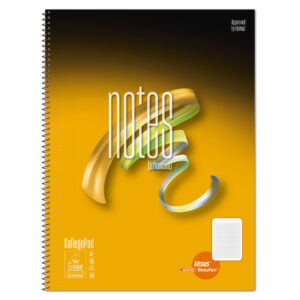 Collegeblock Advanced, A4, 70g/m², 80 Blatt, Lineatur notes, weiß