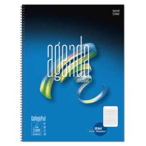 Collegeblock Advanced, A4, 70g/m², 80 Blatt, Lineatur Agenda, weiß
