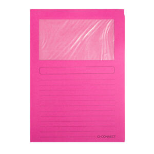Umlaufmappe, A4, Pappe, pink