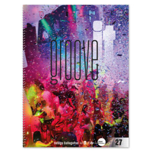 Collegeblock Groove it, A4, 70g/m², 80 Blatt, Lin.27, liniert, weiß