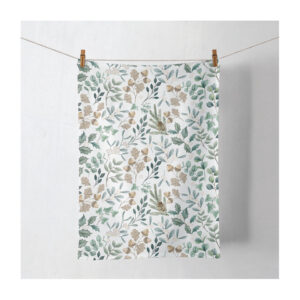 Weihnachts-Geschirrtuch Blättern, 50 x 70 cm