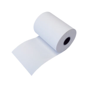 Thermorolle, 80-80-12 mm, 80 m, 48 g/m², 5 Stück, weiß