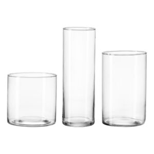Vasenset Leonie, Glas, 3-teilig