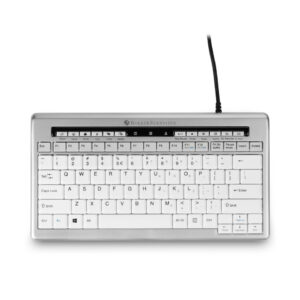 Tastatur S-board 840 Design USB mit Multimediatasten silber-grau