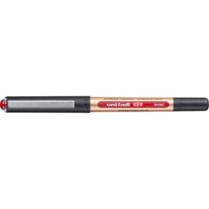 Tintenroller UB-150-10E eye broad - 0,65 mm, rot (dokumentenecht)
