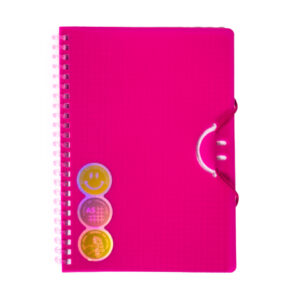 Spiralnotizbuch A5 Smile pink