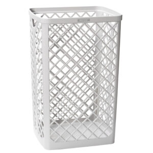 Abfallkorb, 40L, Kunststoff, weiß