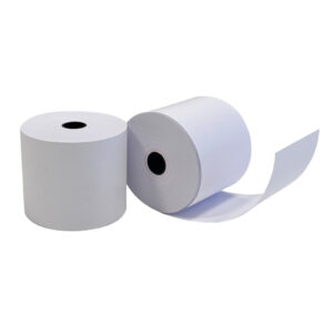 Additionrolle Standardpapier, 76-80-12 mm, 60 m, 60g/m², 5 Stück, weiß